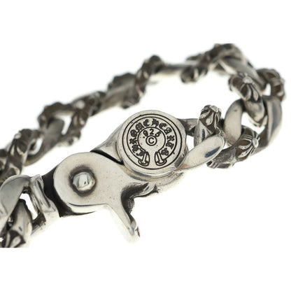 Chrome Hearts Fncy Chn Lnk Fancy Link Clip Bracelet 15 Links Silver — view 5