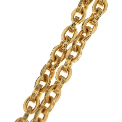 Chrome Hearts 22k Paperchain 20 Paper Chain Necklace Gold — view 3