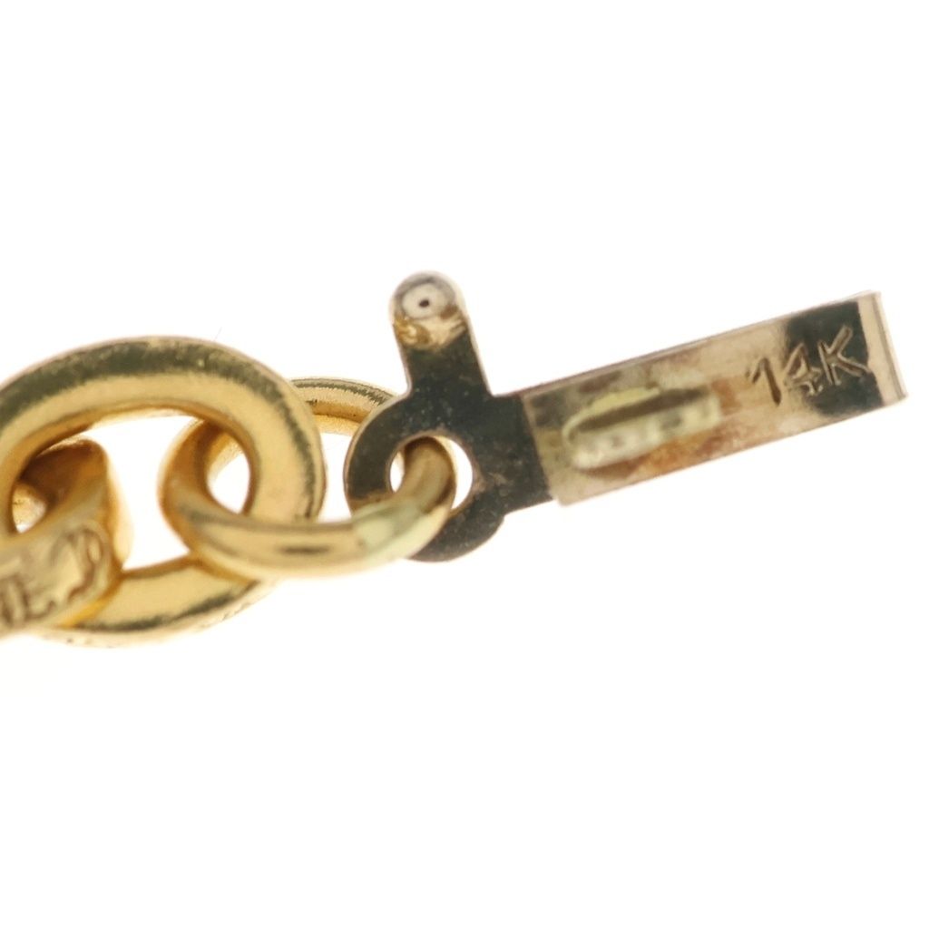 Chrome Hearts 22k Paperchain 20 Paper Chain Necklace Gold — view 6