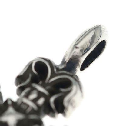 Chrome Hearts Charm Filigree Tiny Cross Pendant Silver — view 6