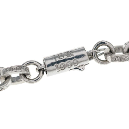 Chrome Hearts 18k Paper Chain White Gold Necklace — view 5