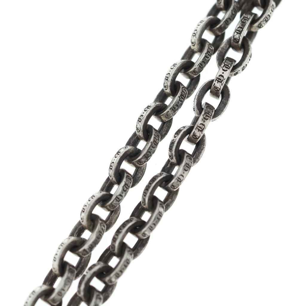 Chrome Hearts Paper Chain 20 Necklace Silver — view 3