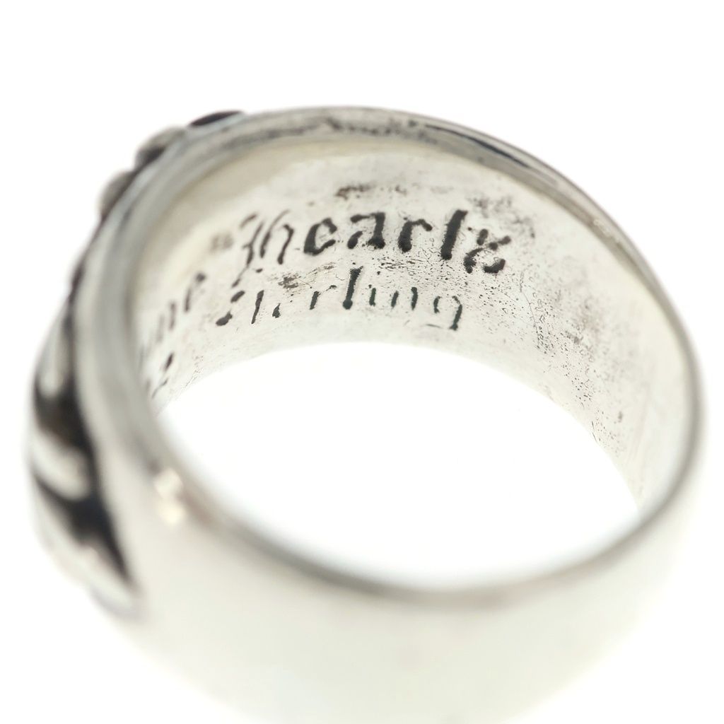Chrome Hearts Flrl Crs Floral Cross Ring Silver — view 6
