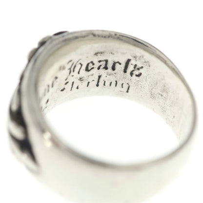 Chrome Hearts Flrl Crs Floral Cross Ring Silver — view 6