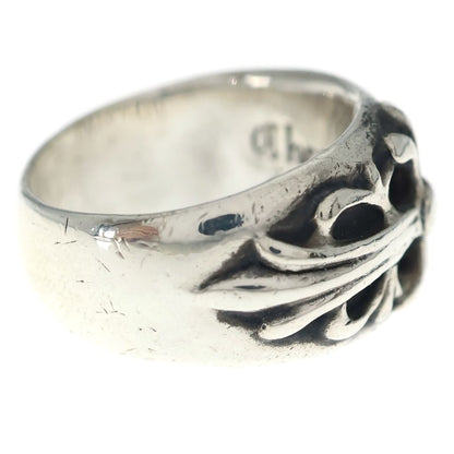 Chrome Hearts Flrl Crs Floral Cross Ring Silver — view 3