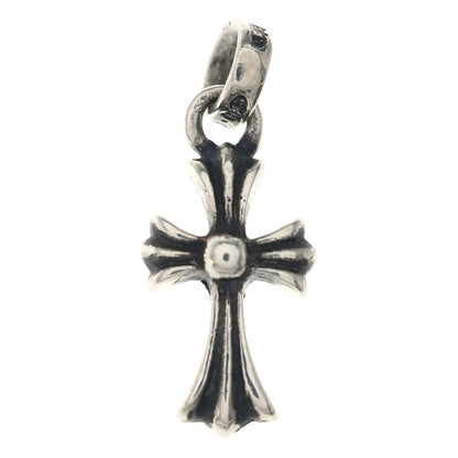 Chrome Hearts Crs Baby Fat Cross Pendant Silver — view 2