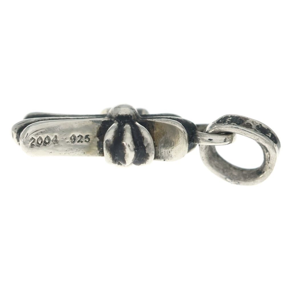 Chrome Hearts Crs Baby Fat Cross Pendant Silver — view 4