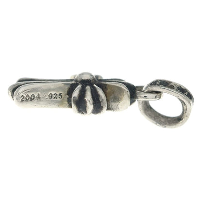 Chrome Hearts Crs Baby Fat Cross Pendant Silver — view 4