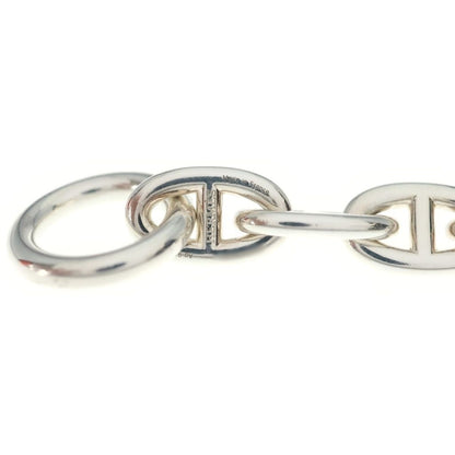 Hermes Chaine D'ancre TGM Chain Bracelet Silver — view 5