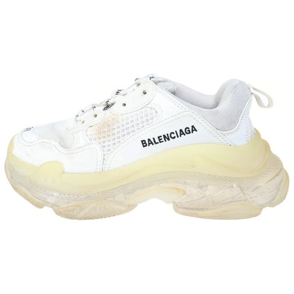 Balenciaga Triple S Trainers Sweatshirt Low Cut Sneakers White Us7 24.5 cm