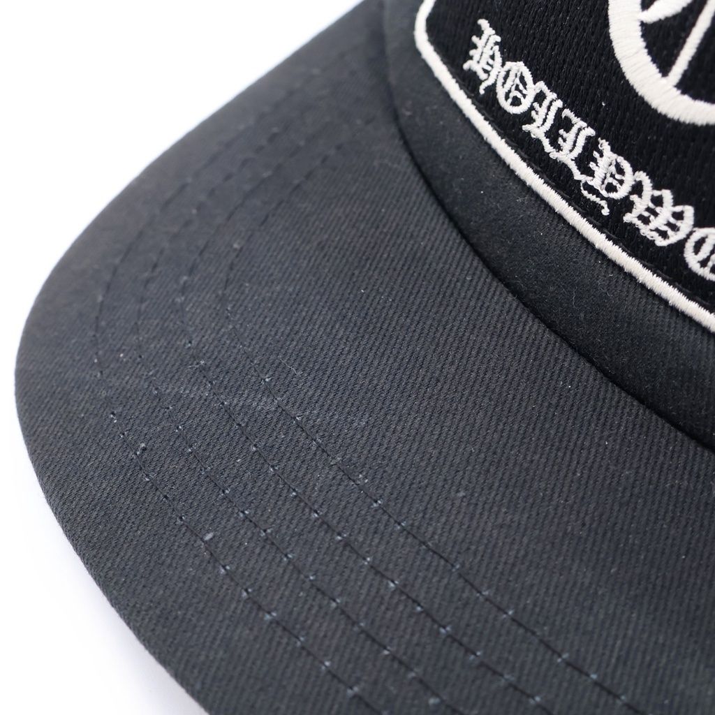 Chrome Hearts Rucker Cap CH Patch Mesh Truck Khaki Cap Hat Black — view 6