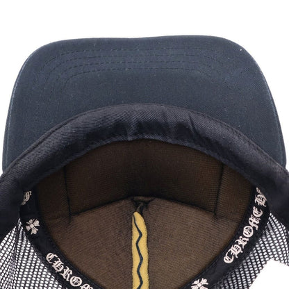 Chrome Hearts Rucker Cap CH Patch Mesh Truck Khaki Cap Hat Black — view 5