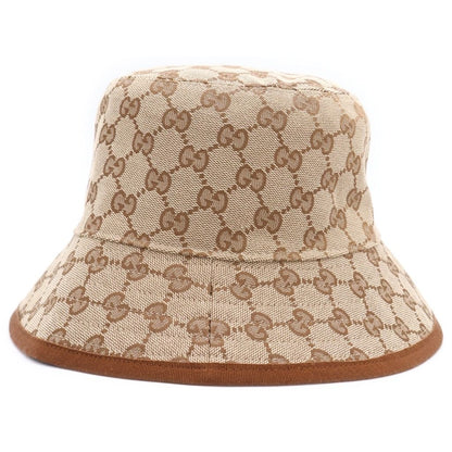 Gucci GG Logo Reversible Bucket Hat Beige — view 4