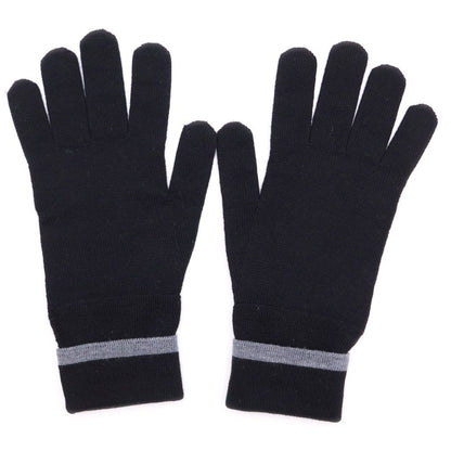 Louis Vuitton Monogram Eclipse Gloves Black — view 2