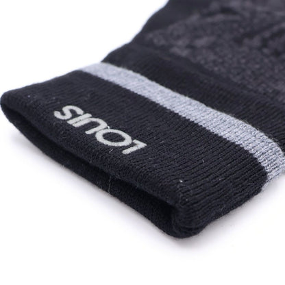 Louis Vuitton Monogram Eclipse Gloves Black — view 5