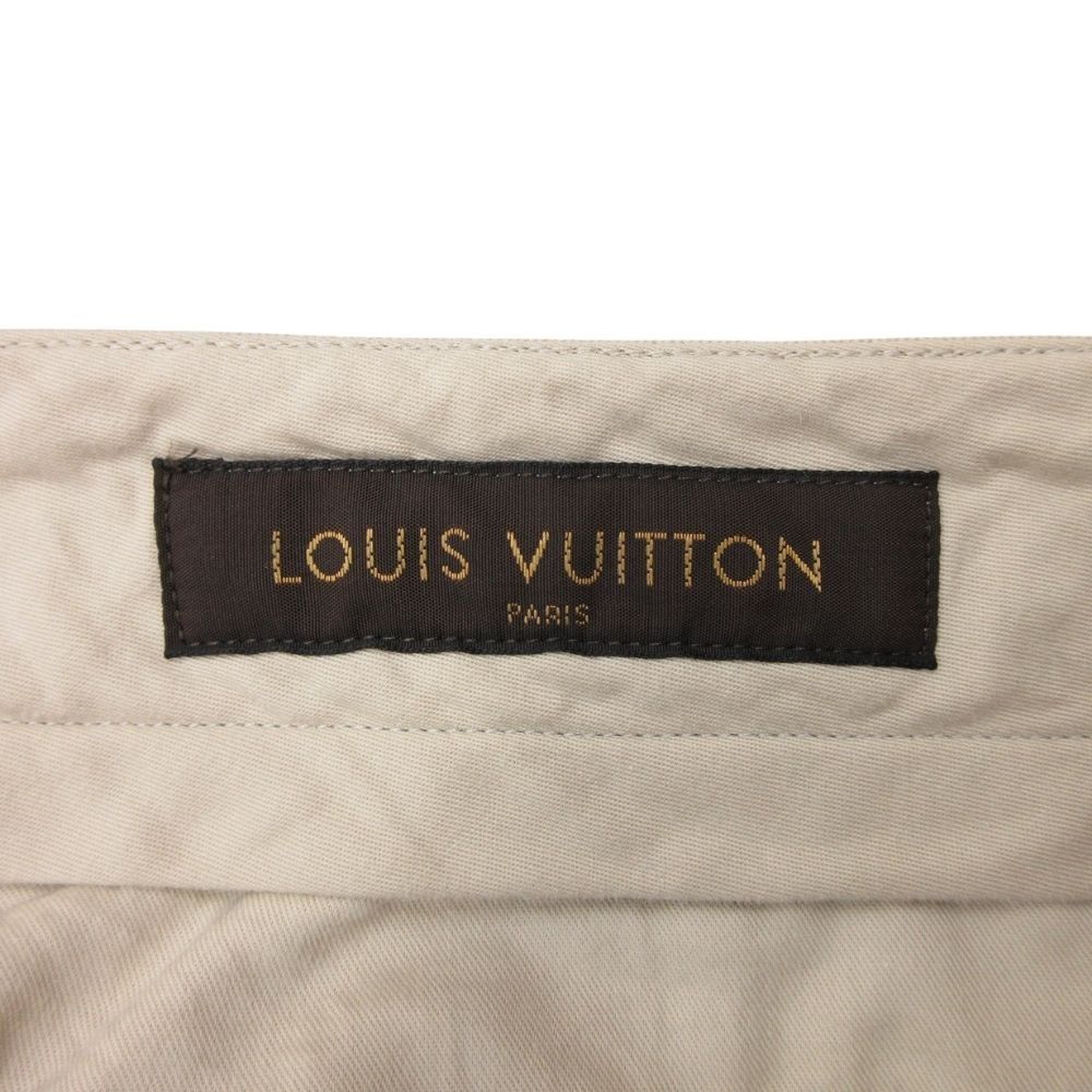 Louis Vuitton LV Charm Trousers Pants Cotton 44 Light Beige — view 6