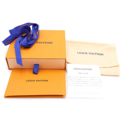 Louis Vuitton Monogram Eclipse Portefeuille Clair Bifold Wallet White Blue — view 6