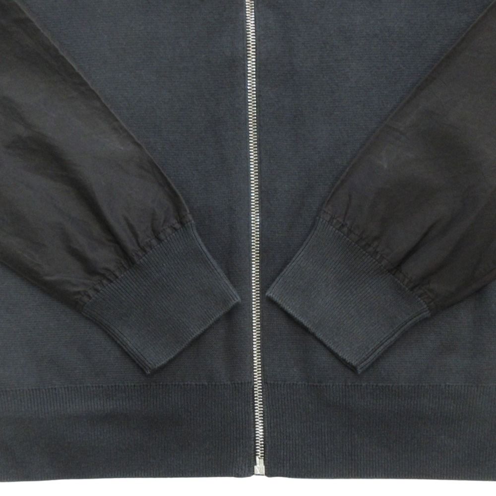 Louis Vuitton LV Circle Logo Knit Jacket Cashmere Blend Cotton Sleeve Contrast — view 5
