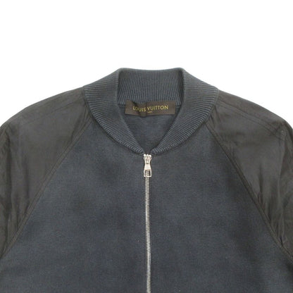 Louis Vuitton LV Circle Logo Knit Jacket Cashmere Blend Cotton Sleeve Contrast — view 3
