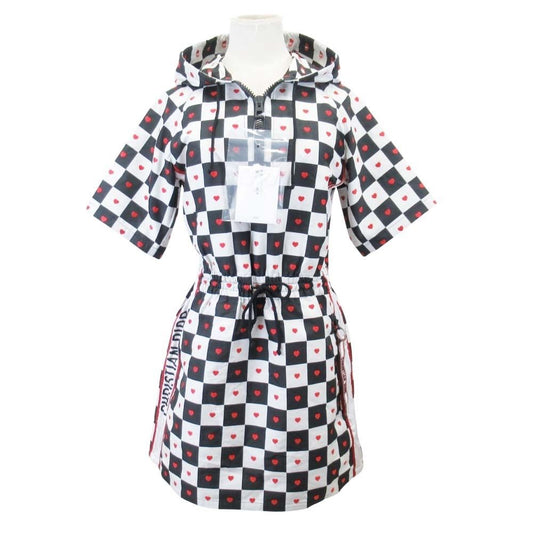 Dior Amour Heart Dress 36 White Black