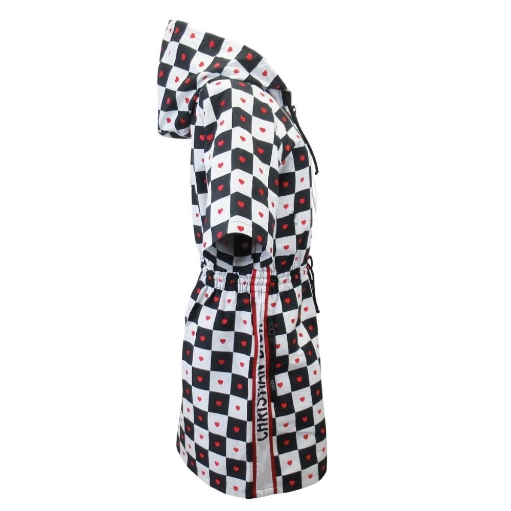 Dior Amour Heart Dress 36 White Black — view 4