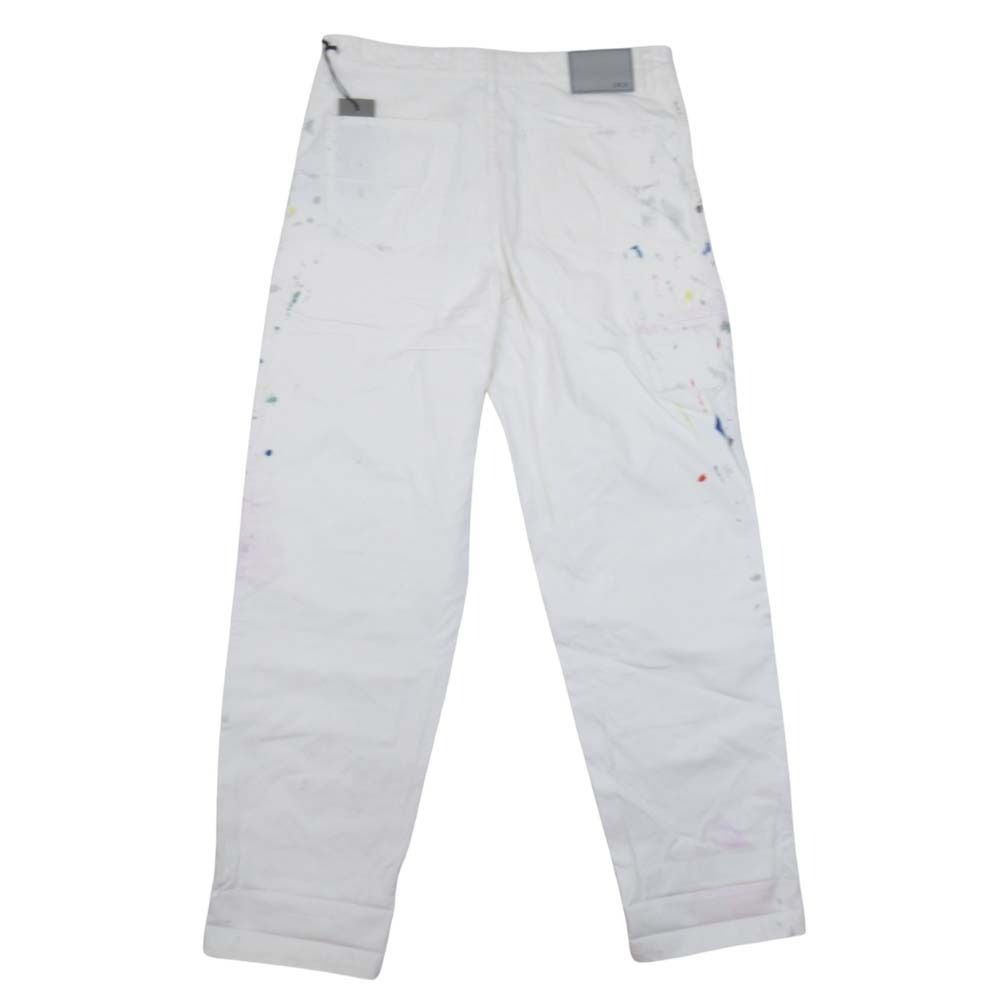 Dior Amoako Fleece Foca Penta Pants Work Multicolor Paint 31 Off White — view 2
