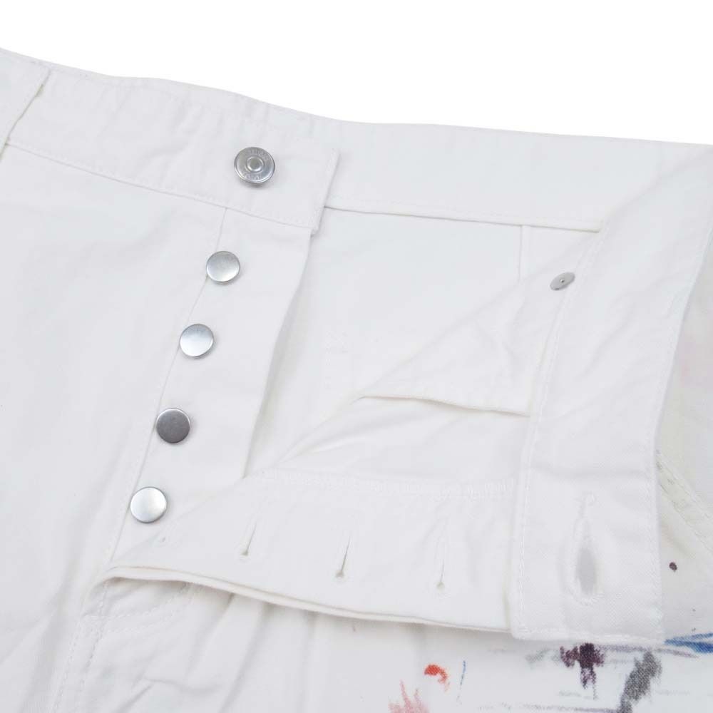 Dior Amoako Fleece Foca Penta Pants Work Multicolor Paint 31 Off White — view 4