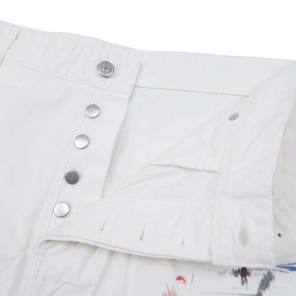 Dior Amoako Fleece Foca Penta Pants Work Multicolor Paint 31 Off White — view 4