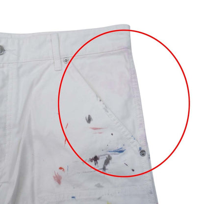 Dior Amoako Fleece Foca Penta Pants Work Multicolor Paint 31 Off White — view 8