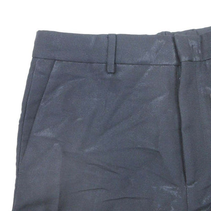 Fendi Notac Trousers Tapered Pants Glossy Gabardine 46 Black — view 4