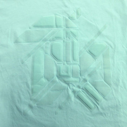 Hermes Chevaux en Symetrie T-Shirt Patch S Blue — view 3