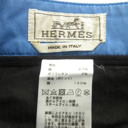Hermes Short Asymmetrical 46 Blue — view 5
