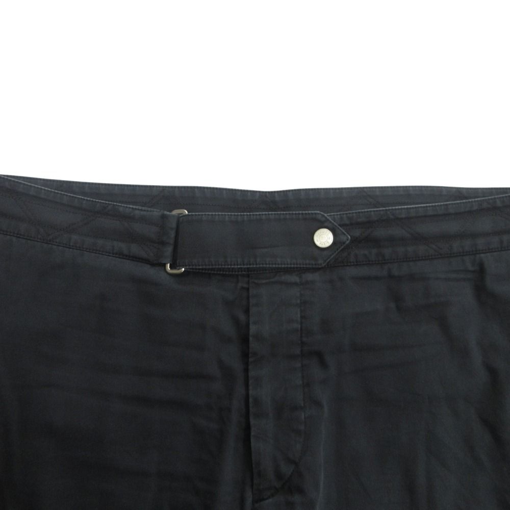 Hermes Series Button Short Buckle 46 Navy — view 3