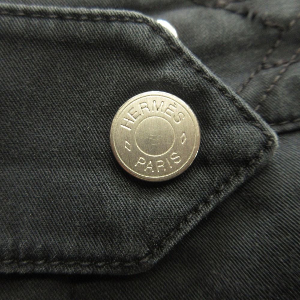 Hermes Series Button Short Buckle 46 Navy — view 5