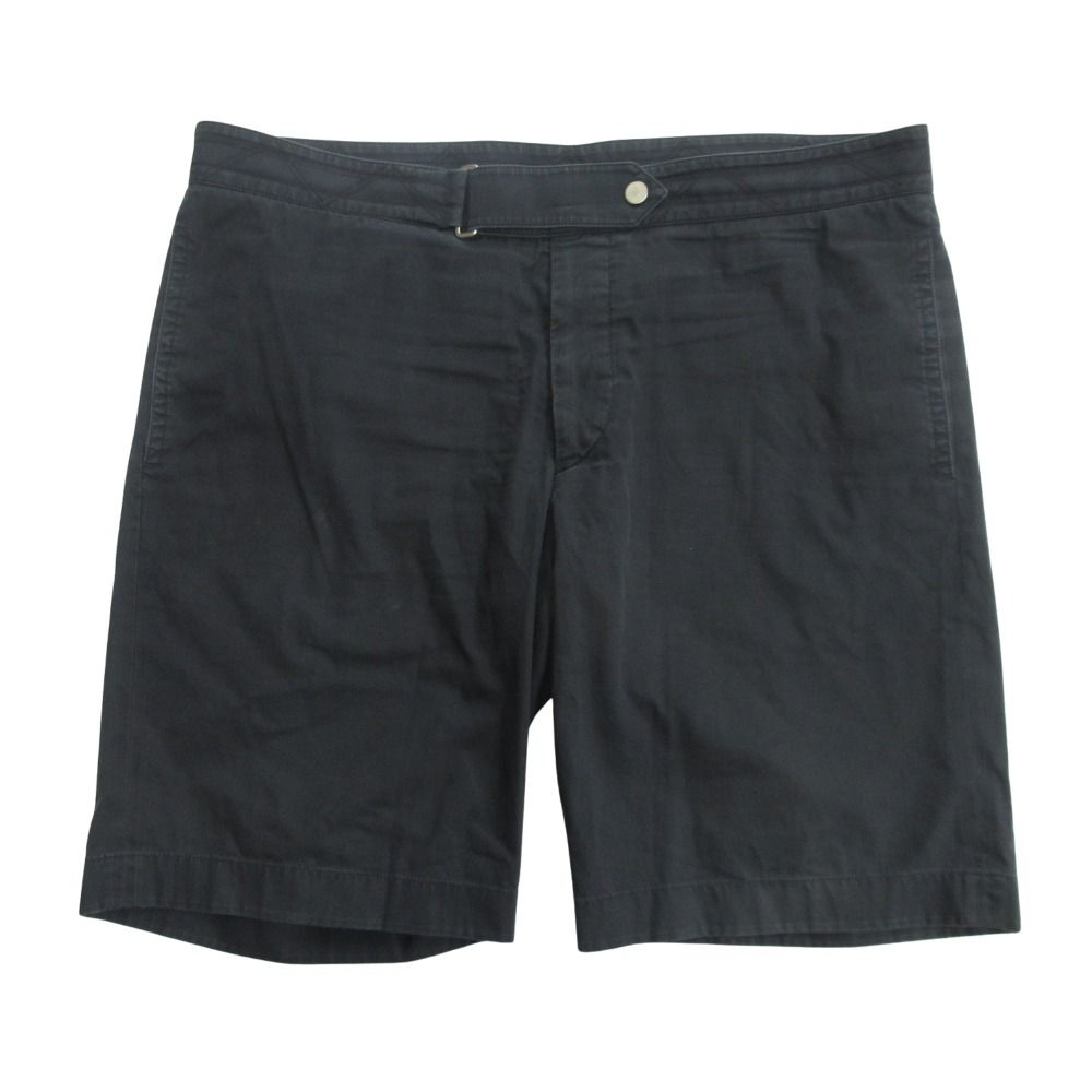 Hermes Series Button Short Buckle 46 Navy