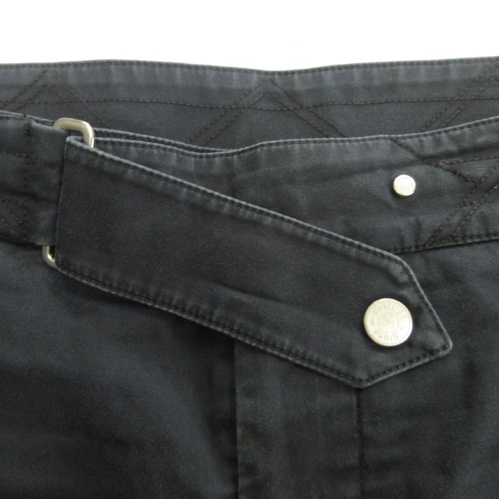 Hermes Series Button Short Buckle 46 Navy — view 4