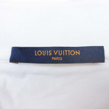 Louis Vuitton LV Logo One Point Embroidery Long Sleeve Polo Shirt Pique Fabric — view 6