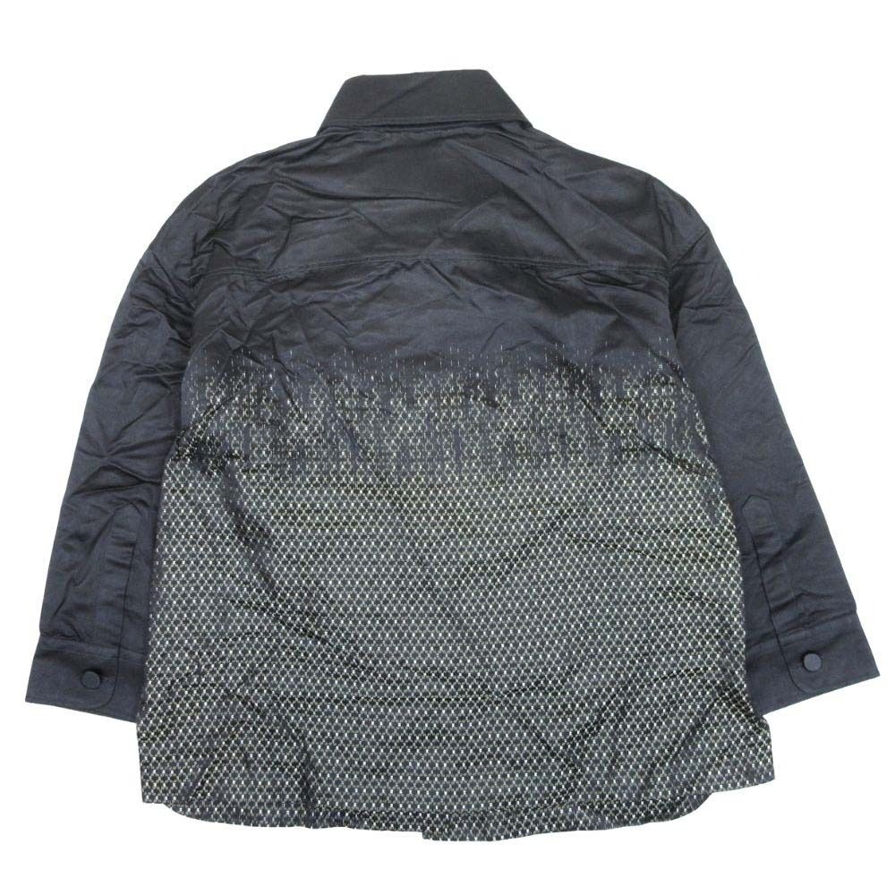 Fendi Silk Jacquard Shirt Jacket Gradient — view 2