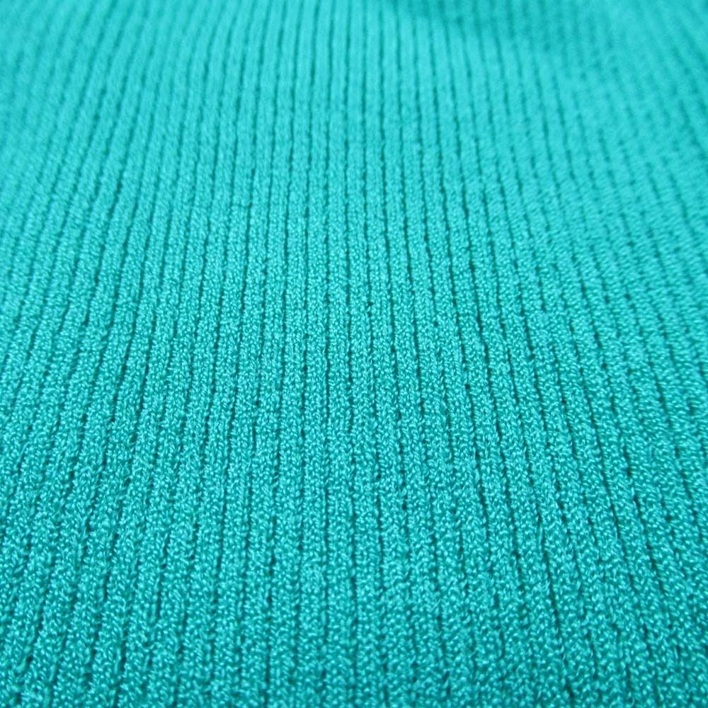 Louis Vuitton Rib Knit Sweater Polo Shirt Long Sleeve Logo Pullover Top XS — view 6