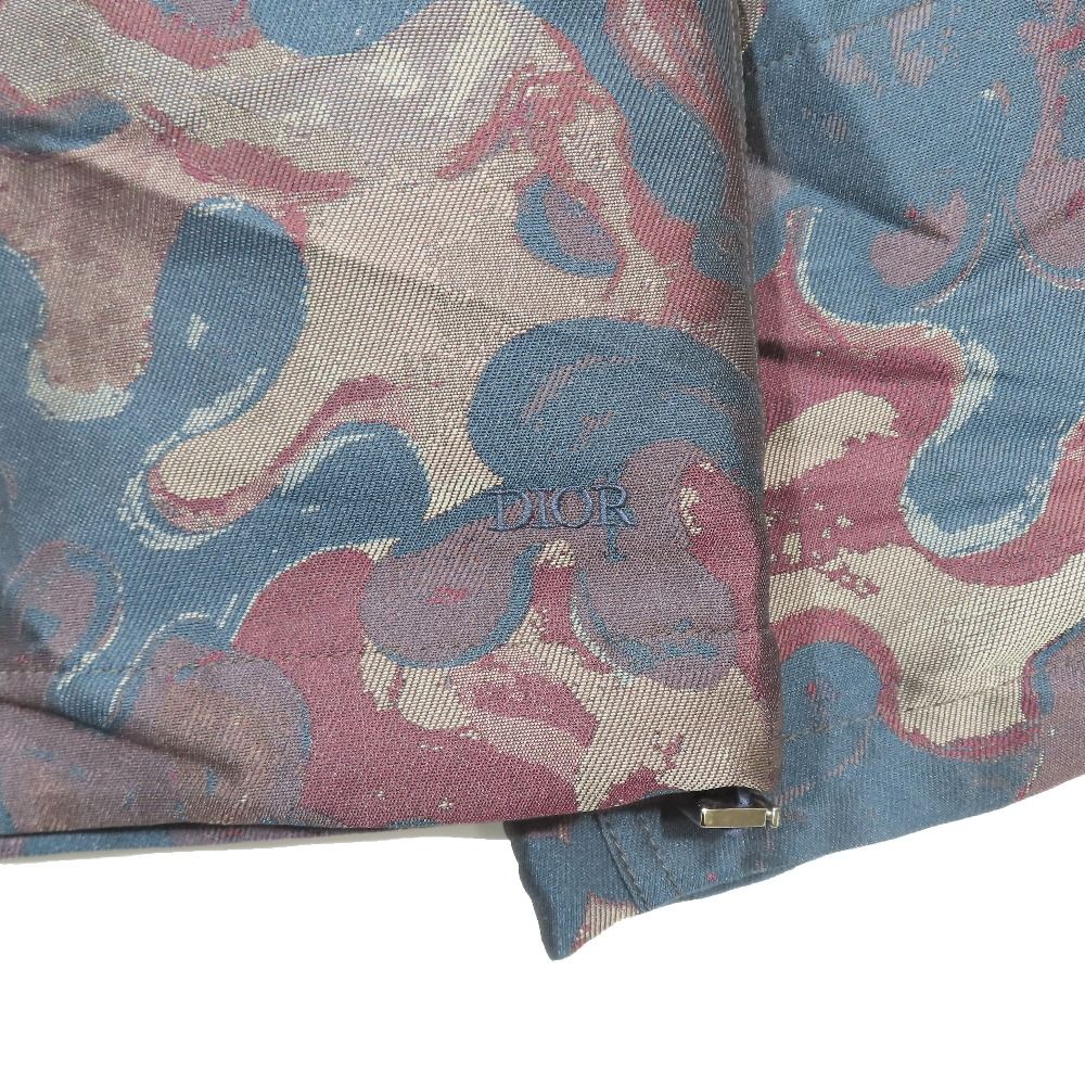 Dior Peter Doig Camouflage Anorak Hoodie 48 Multicolor — view 3