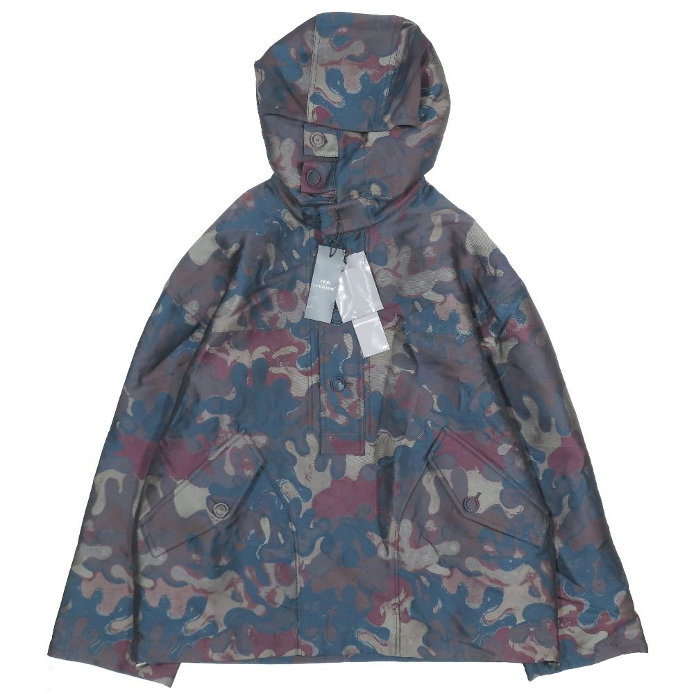 Dior Peter Doig Camouflage Anorak Hoodie 48 Multicolor