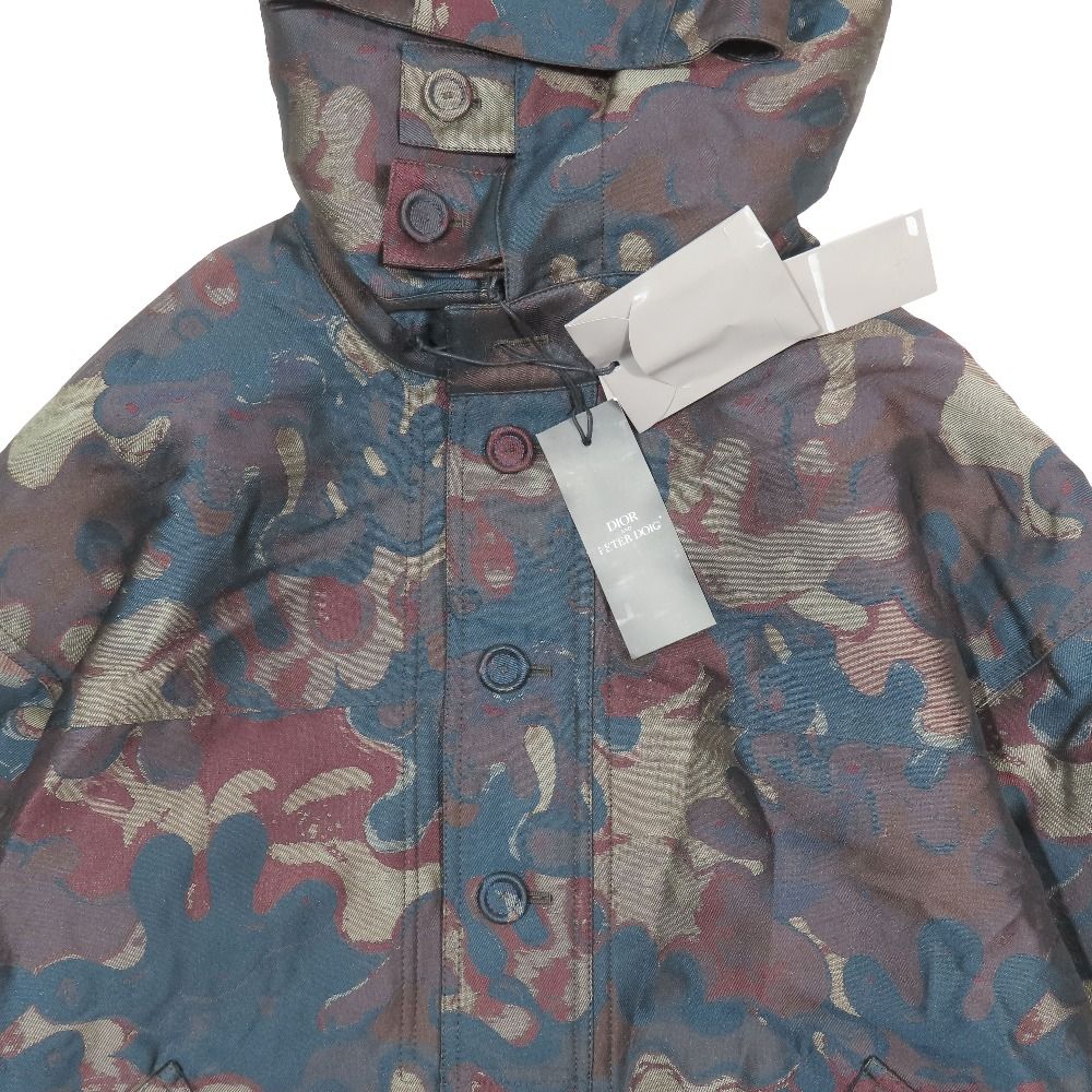 Dior Peter Doig Camouflage Anorak Hoodie 48 Multicolor — view 6