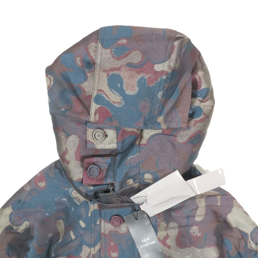 Dior Peter Doig Camouflage Anorak Hoodie 48 Multicolor — view 5