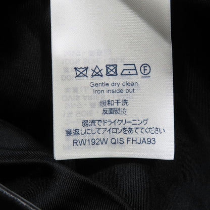 Louis Vuitton Boxy Jacket Collarless LV Logo Gold Button Lambskin Switch Belt — view 7