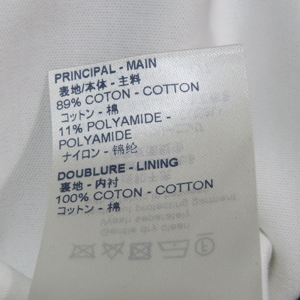 Louis Vuitton Sweatshirt Long Sleeve Overdyed Monogram Quilted Contrast M White — view 7