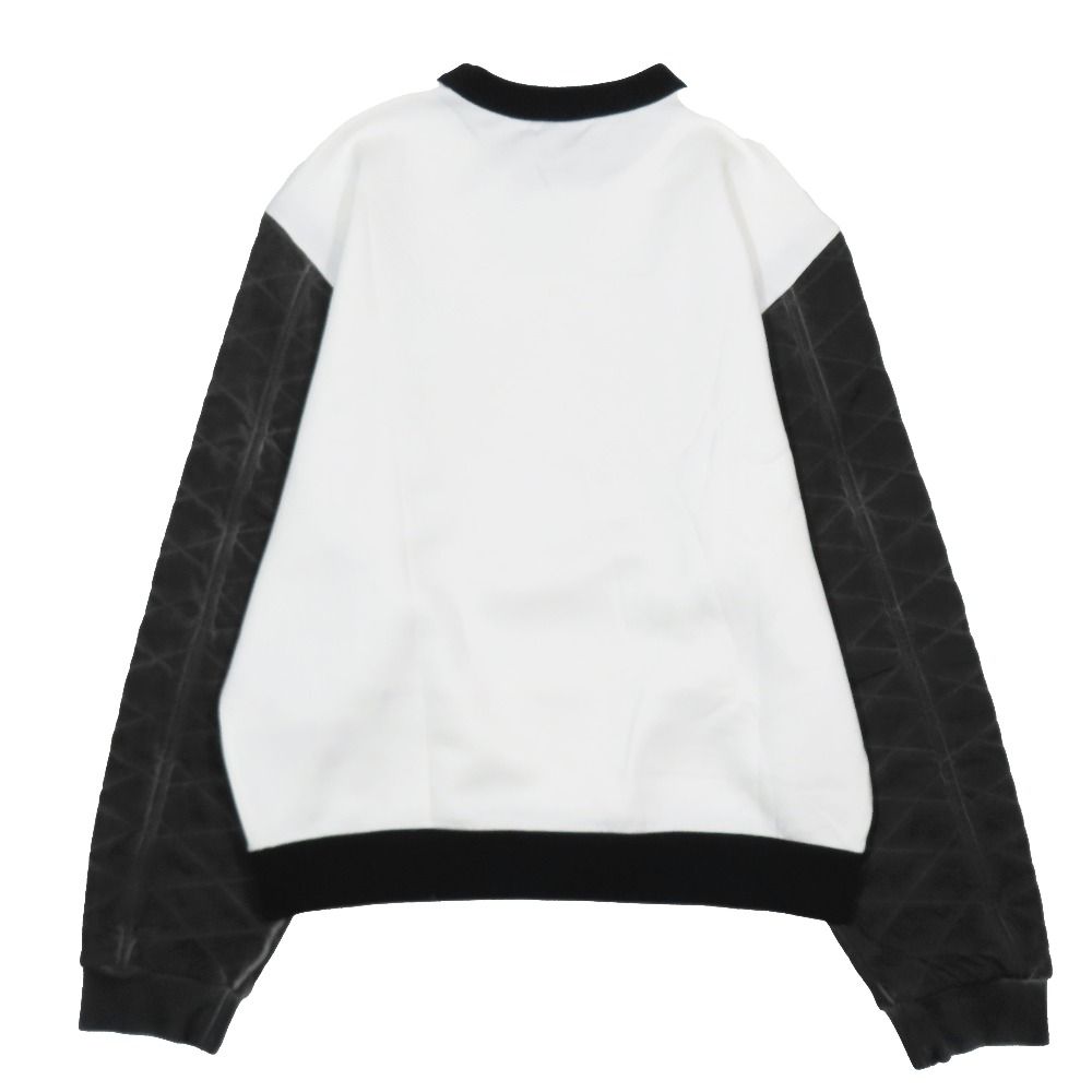 Louis Vuitton Sweatshirt Long Sleeve Overdyed Monogram Quilted Contrast M White — view 2