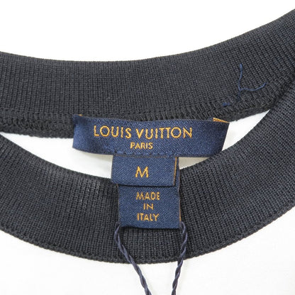 Louis Vuitton Sweatshirt Long Sleeve Overdyed Monogram Quilted Contrast M White — view 5