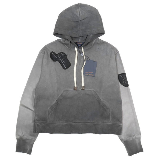 Louis Vuitton Hoodie Sweatshirt LV Logo Patch