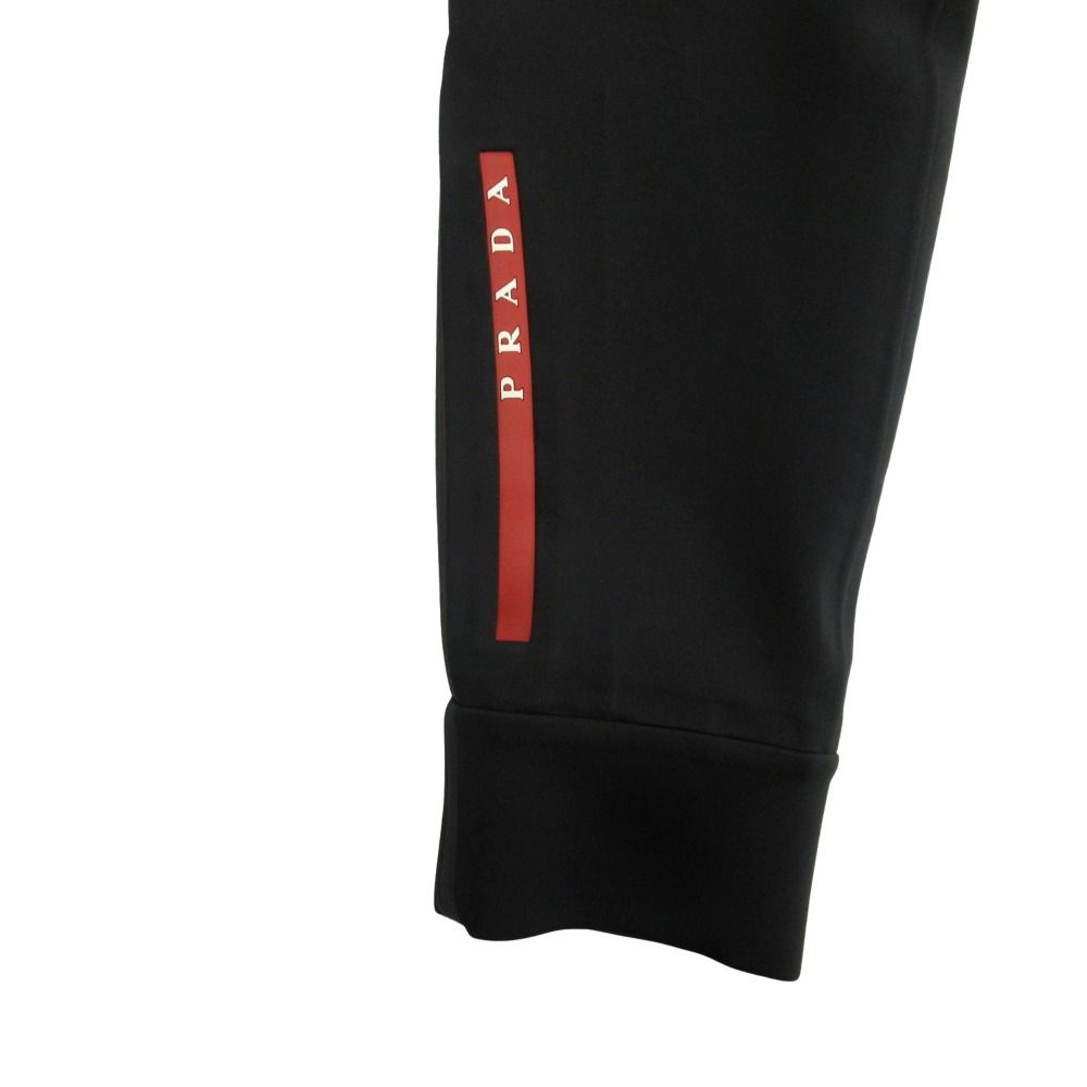 Prada Sports Technical Joggers Pants Trousers Easy Rubber Logo Slim Stretch S — view 3