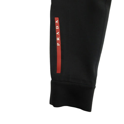 Prada Sports Technical Joggers Pants Trousers Easy Rubber Logo Slim Stretch S — view 3